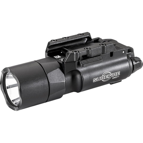SureFire X300 Turbo 500 LU WeaponLight, 66,000 Candela, 514m Range, Universal/Pick Mount, Ambidextrous Controls, IPX7 Waterproof, Aerospace Aluminum (X300T-A)