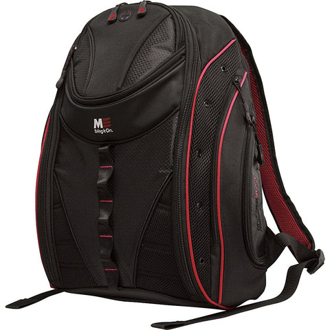 Mobile Edge MEBPE72 16" PC/17 MacBook Express 2.0 Backpack, Red, One Size