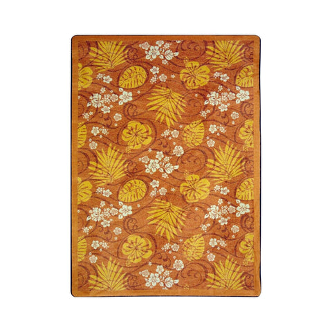 Joy Carpets Kaleidoscope Trade Winds Whimsical Area Rugs, Coral