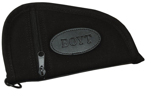 Boyt Harness Heart Shaped Handgun Case with Pocket (Black, 8-Inch)