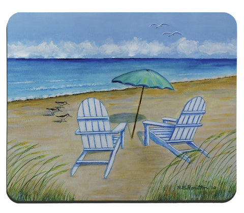 Betsy Drake MP997 9.25 x 7.74 in. Adirondack Chairs Mousepad