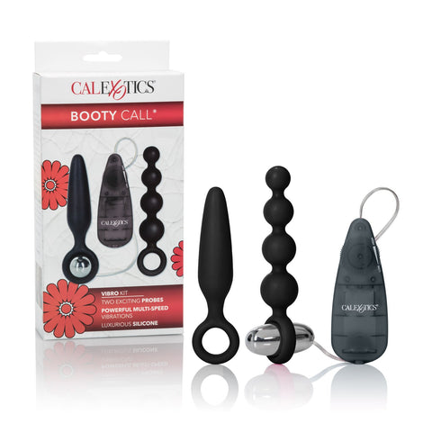 California Exotic Novelties Booty Call Booty Vibro Kits, Black