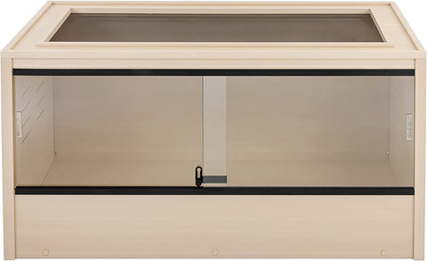 New Age Pet ECOFLEX 48"" Mojave Reptile Habitat Lounge, Maple, Large (EHRML17-00L)