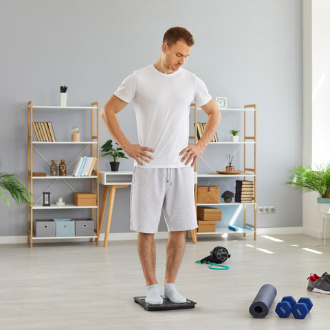 COUNTO Smart Scale- Digital Scale Measuring Body Parameters| Smart Bluetooth Body Fat Measurement Device, Body Composition Monitor with Smart App| Bathroom Scales Accurate for Bmi Muscle