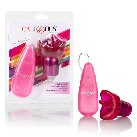 CalExotics Novelties Clit Kisser, Pink, 1 Count (68416)