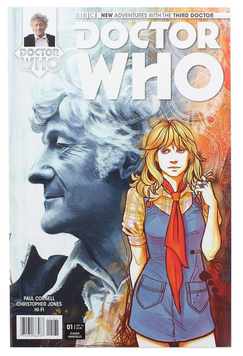 Doctor Who 01 Variant Cover - New Adventures W/ Third Doctor