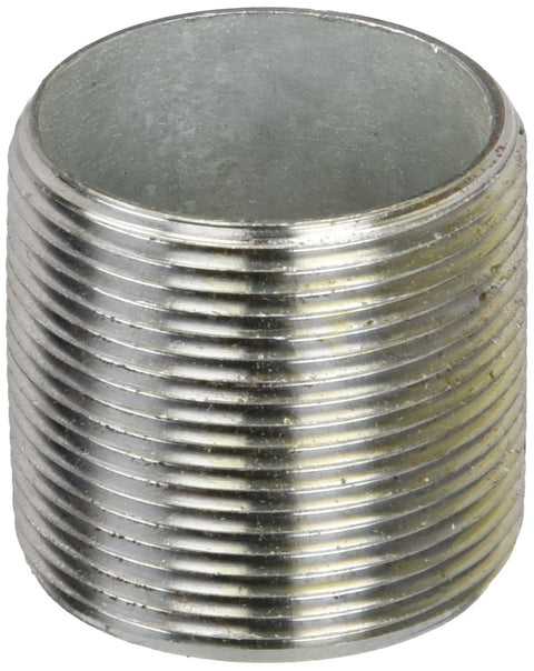 LDR Industries 301 112XCL Pipe Nipple, 1-1/2-Inch X Close, Black