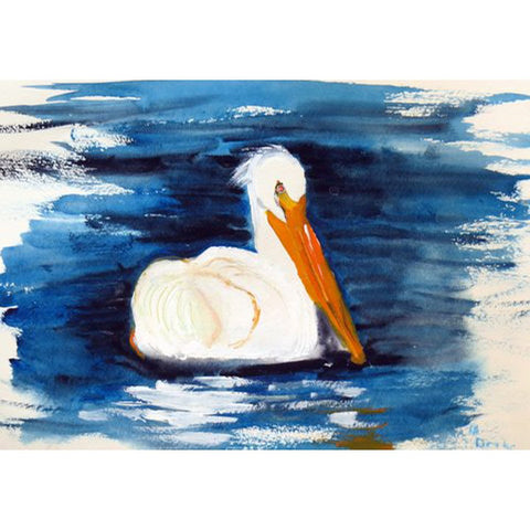Betsy Drake Spring Creek Pelican Door Mat 30x50