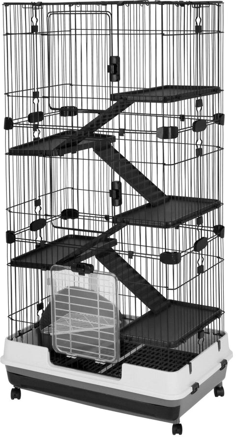 A&E Cage Co. 39"X26" Deluxe 6 Level Small Animal Cage/Pet kennels Habitat Supplies XL
