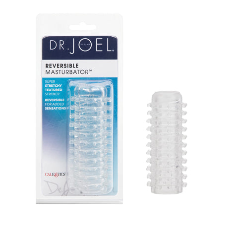 CalExotics Dr. Joel Kaplan - Reversible Masturbator, Clear