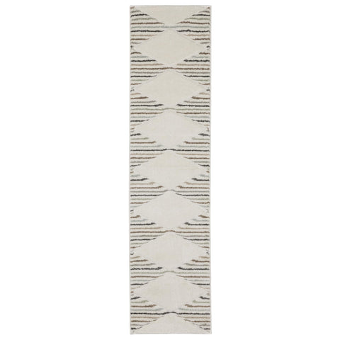 Oriental Weavers Cambria Area Rug - 4927C - 1'10" x 7'6" - in Beige/Multi - Scandinavian Inspired, Stain Resistant, Family and Pet Friendly, Entryway, Hallway Runner Rug