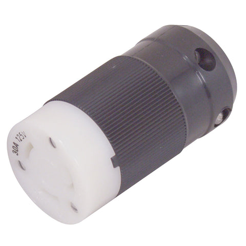 Marinco 305BC Female Connector, 30A 125V, Bass