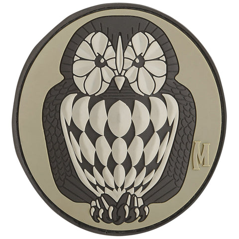 Maxpedition Gear Owl Patch, Arid, 3 x 2.75-Inch