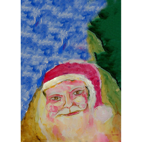 Betsy Drake GT909 Santa's Face Guest Towel