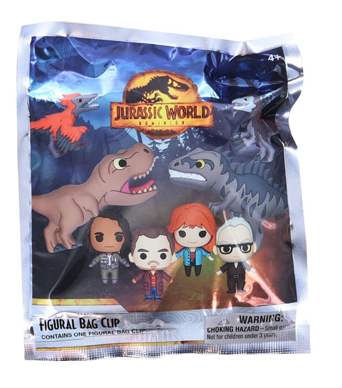 Monogram International Jurassic World Blind Bag 3D Foam Bag Clip | One Random