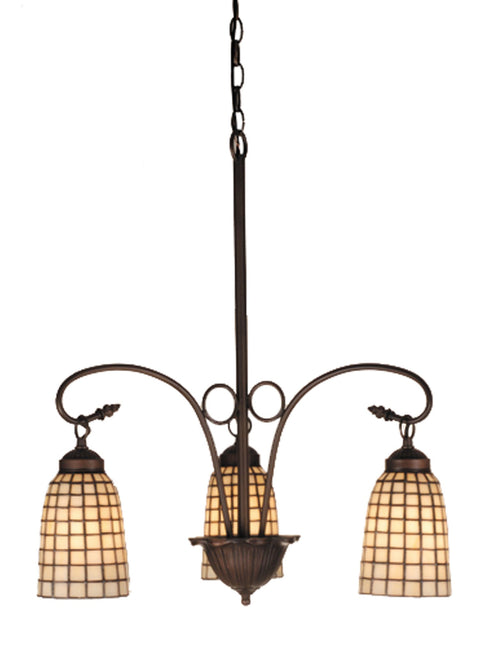 Meyda Tiffany 74059 Lighting, 24.5" Width, Bronze/Dark