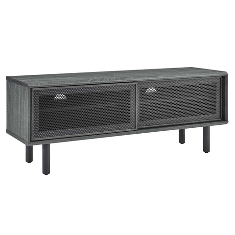 Modway Kurtis MDF and Particleboard TV Stand for TVs up to 52" in Charcoal