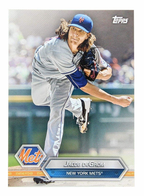 NY Mets MLB Crate Exclusive Topps Card #41 - Jacob deGrom