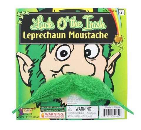 Forum Novelties 60060 Leprechaun Moustache Party Supplies, One Size (Pack of 12)
