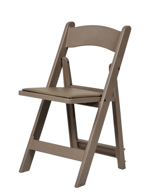 Commerical Seating Products Resin Sand Beige Folding Chairs