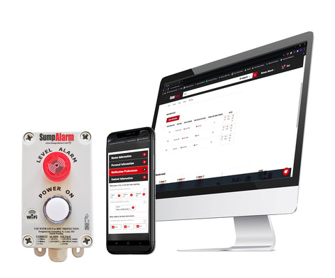 Wireless (Wifi) In/Outdoor Sump Pump/High Water Alarm - Contacts you by voice e-mail and text before you have a problem.