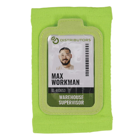 Ergodyne Squids 3388 Wrist Id Badge Holder, Small Storage Pocket