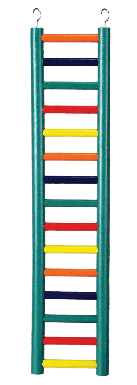 Prevue Pet Products BPV01139 Carpenter Creations Hardwood Bird Ladder with 15 Rungs, 24-Inch, Colors Vary