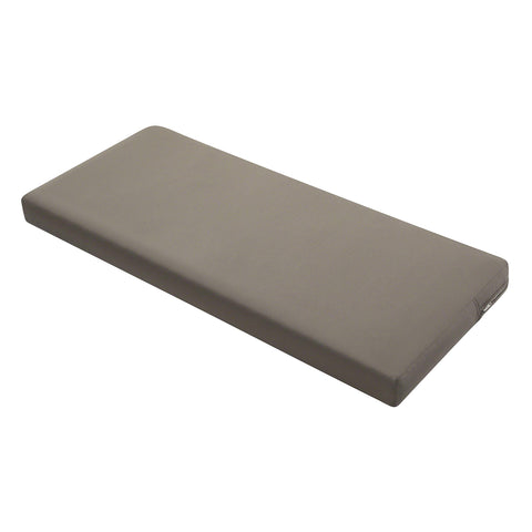 Classic Accessories Ravenna Water-Resistant 48 x 18 x 3 Inch Outdoor Bench/Settee Cushion, Patio Furniture Swing Cushion, Dark Taupe, Patio Loveseat Cushion