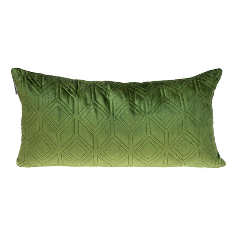 Parkland Collection Aleta Transitional Olive Throw Pillow