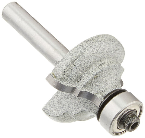 Vermont American 23152 3/16-Inch Radius Carbide Tipped Cove and Bead Router Bit, 1/2-Inch Ball Bearing 2-Flute 1/4-Inch Shank