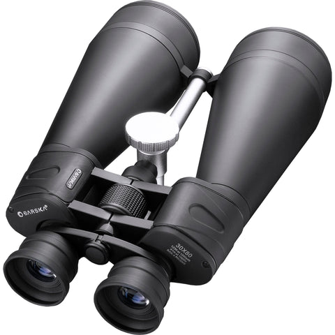 BARSKA X-Trail 30x80 Binocular w/ Braced-in Tripod Adapter, Black