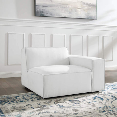 Modway EEI-3869-WHI Restore Left-Arm Sectional Sofa Chair, White