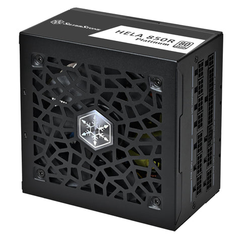 Silverstone Technology HELA 850R Platinum 80 Plus Platinum 850W ATX 3.1 Power Supply, SST-HA850R-PMA