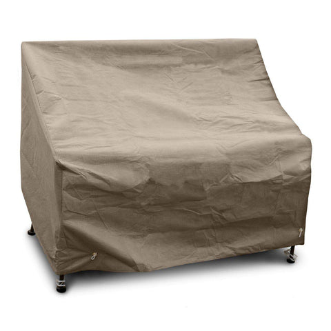 KoverRoos III 36350 Deep 2-Seat Sofa Cover, 58-Inch Width by 35-Inch Diameter by 32-Inch Height, Taupe
