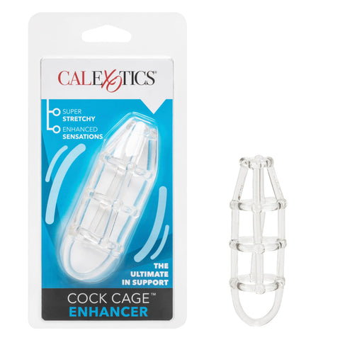 California Exotics Cock Cage Enhancer, Clear