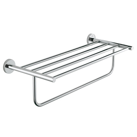 Grohe 40462001 BauCosmopolitan Multi-towel Rack 510mm, Polished Chrome