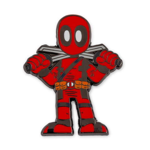 Salesone Marvel Deadpool With Swords Enamel Pin Exclusive | Badge Accessories For Lanyard, Backpack, Clothes