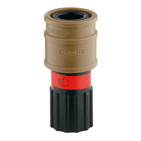 Quick Connect Coupling with Flow Restriction