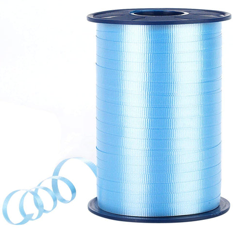 Morex Curling Ribbon 3/16" 500 Yds for Gift Wrapping, Balloon String, Birthday Parties, Holidays, Decorations, Light Blue