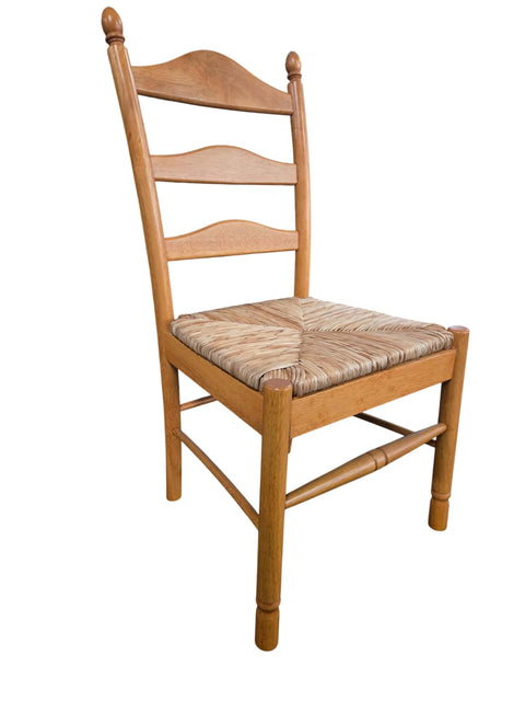 Ella Rush Seat Chair RTA: English Pine