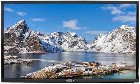 Jensen JE3223 32" TFT LED TV, Black; 110VAC; 50W; 1366x 768 Max Resolution; 2X HDMI Port; 1x USB; Wall Mountable; 190 Brightness; Earphone and Mini Audio Out; 178-degree Viewing Angle