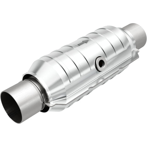 MagnaFlow Catalytic Converter 51356: 2.5"/2.5" Inlet/Outlet, OEM Grade, Universal Fit (Federal/EPA Compliant)
