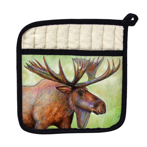 Betsy Drake PT238 Moose Pot Holder