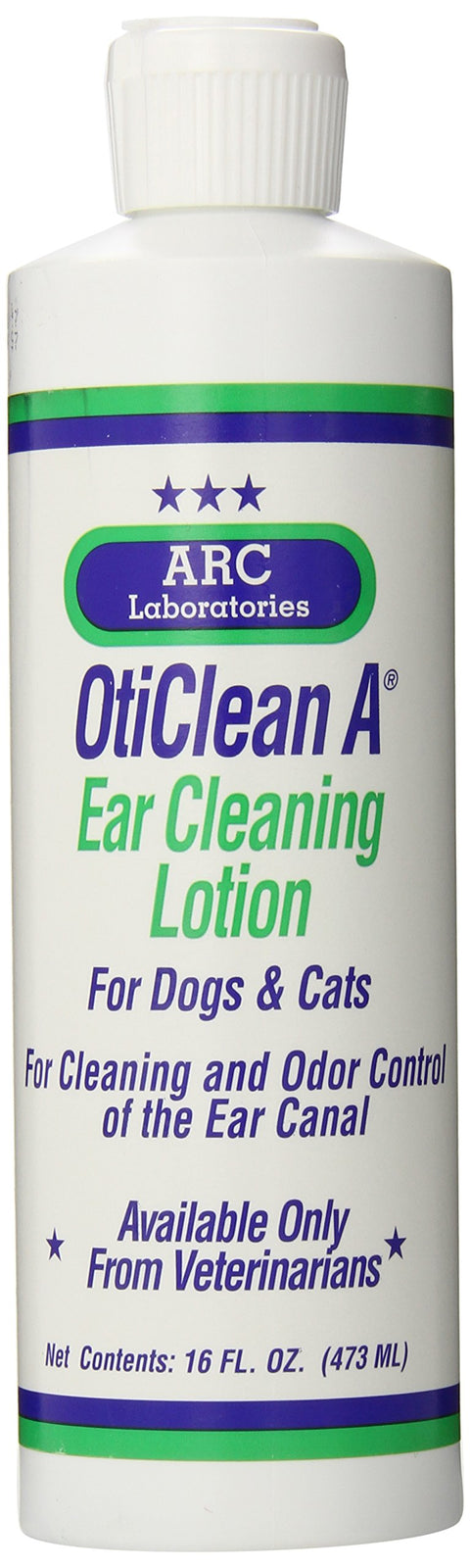 ARC Laboratories OtiClean-A Pet Ear Cleaning Lotion, 16-Ounce