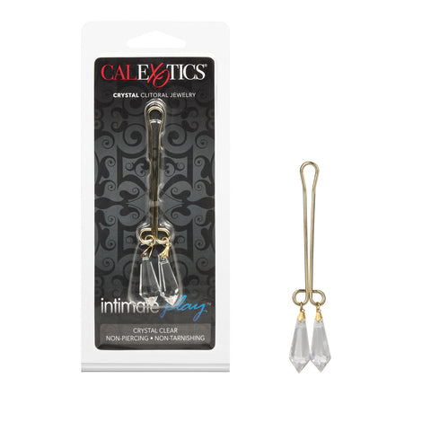 California Exotics Cleopatra Collection Clitoral Jewelry, Crystal Clear