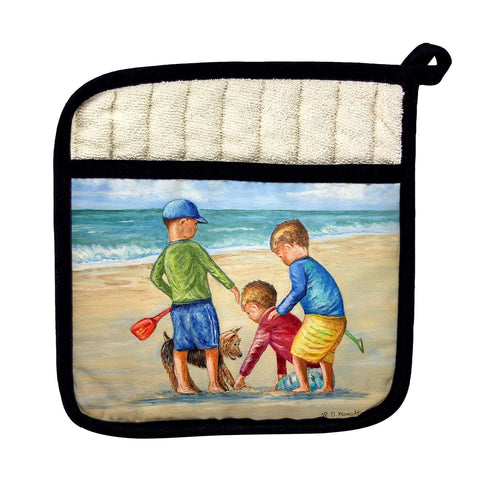 Betsy Drake PT1150 Buried Treasure Pot Holder