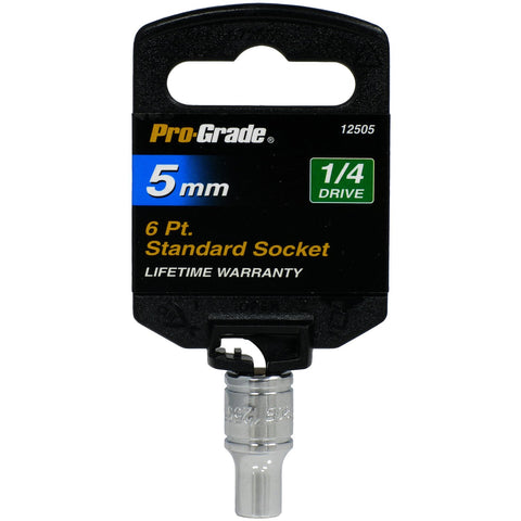 1/4" DR. 6 PT. 5mm SOCKET
