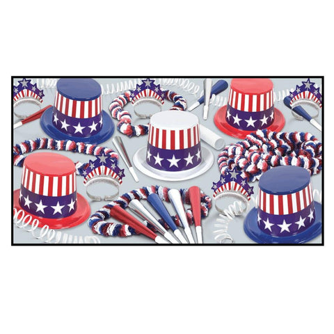 Spirit Of America Asst for 50 Party Accessory (1 count)