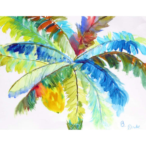 Betsy Drake PM1094 Big Palms Place Mat - Set of 4