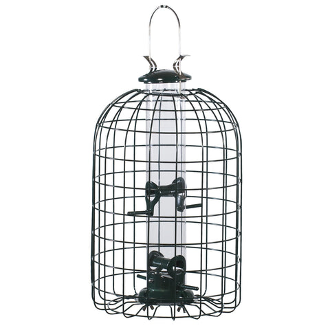 Audubon Squirrel Proof Caged Tube Type Bird Feeder Model NATUBE3